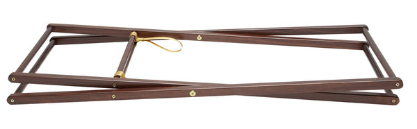 Baroo Moses Basket Stand Dark Wood