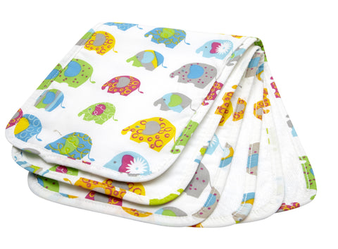 Baroo Ellefunk Pack Of 3 Burp Cloths