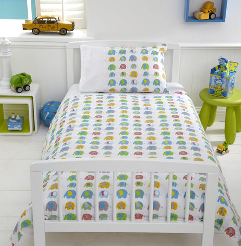 Baroo Ellefunk Cotbed Duvet Cover And Pillow Case Set