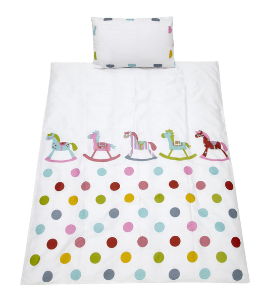 Baroo Rocks N Spots Cotbed Duvet Cover And Pillow Case Set