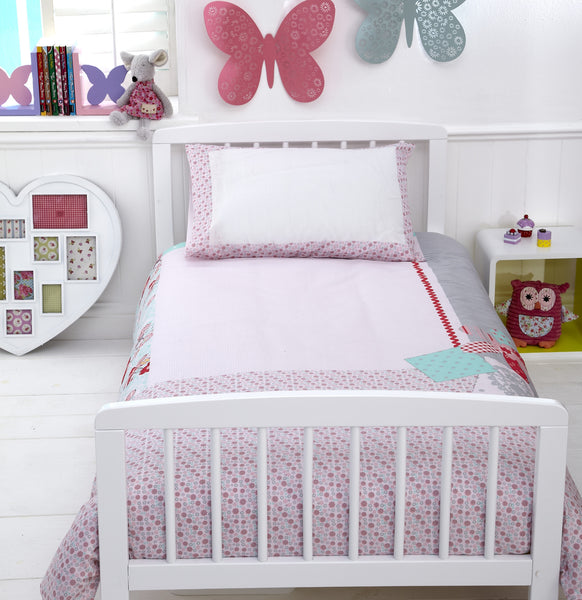 Baroo Sweetpea Cotbed Duvet Cover And Pillow Case Set