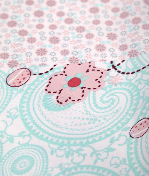 Baroo Sweetpea Cotbed Duvet Cover And Pillow Case Set