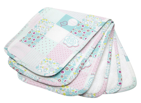 Baroo Tweetdreams Pack Of 3 Burp Cloths