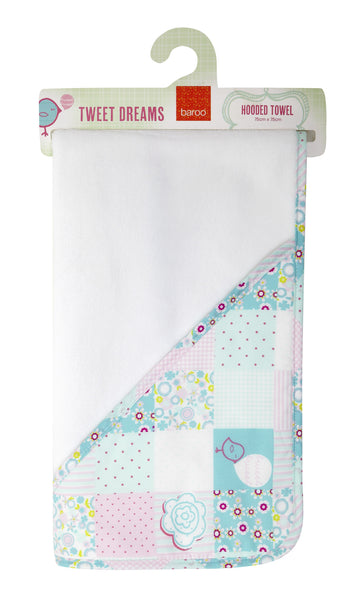 Baroo Tweetdreams Hooded Towel