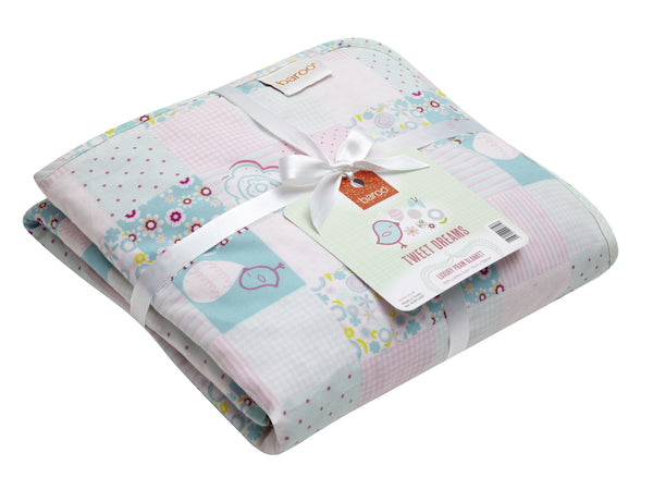 Baroo Tweetdreams Luxury Pram Blanket