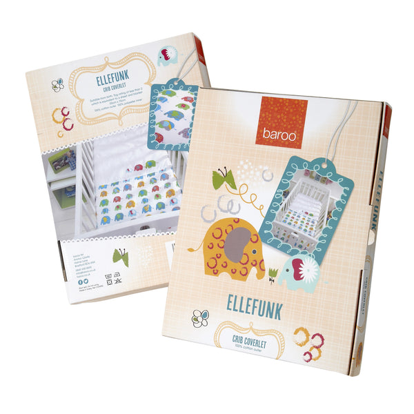 Baroo Ellefunk Crib Coverlet