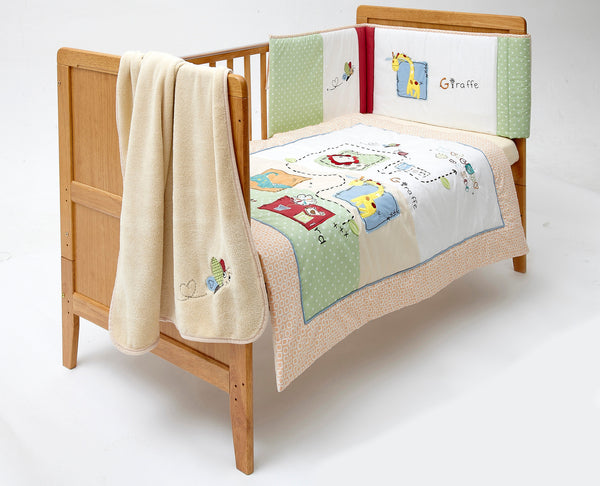 Baroo My Zoo 4 Piece Bedding Bale