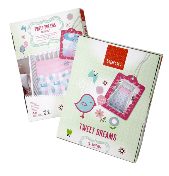 Baroo Tweetdreams Cot Coverlet
