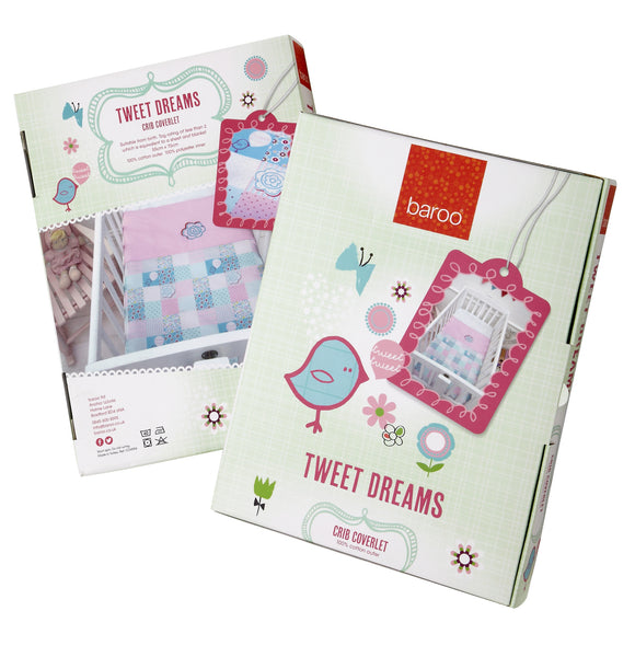 Baroo Tweetdreams Crib Coverlet
